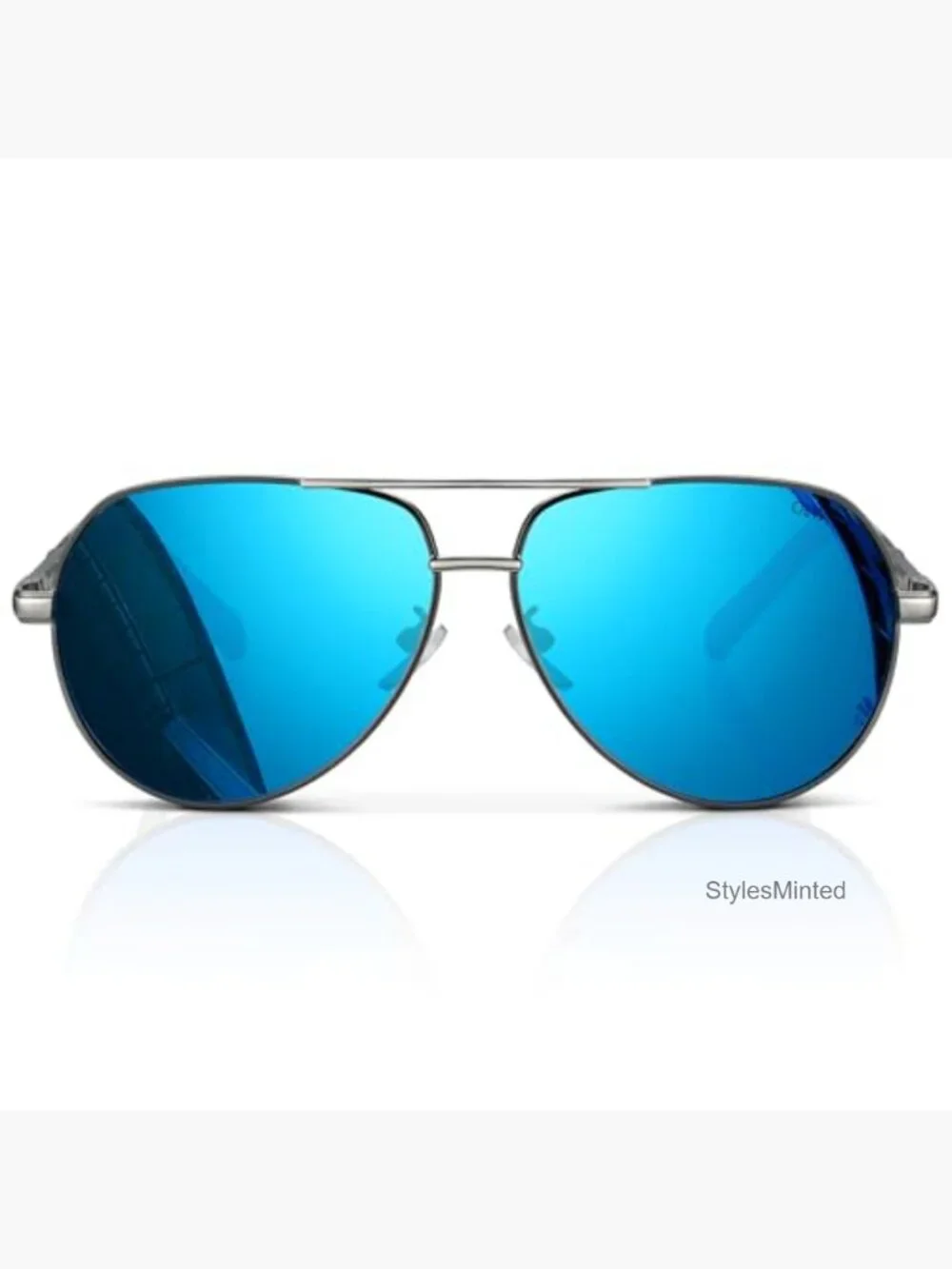 XXL Aviator Sunglasses for Large Heads Polarized with Hard Case
